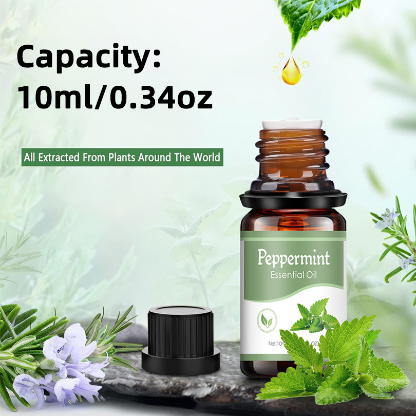 Individual oil bottles