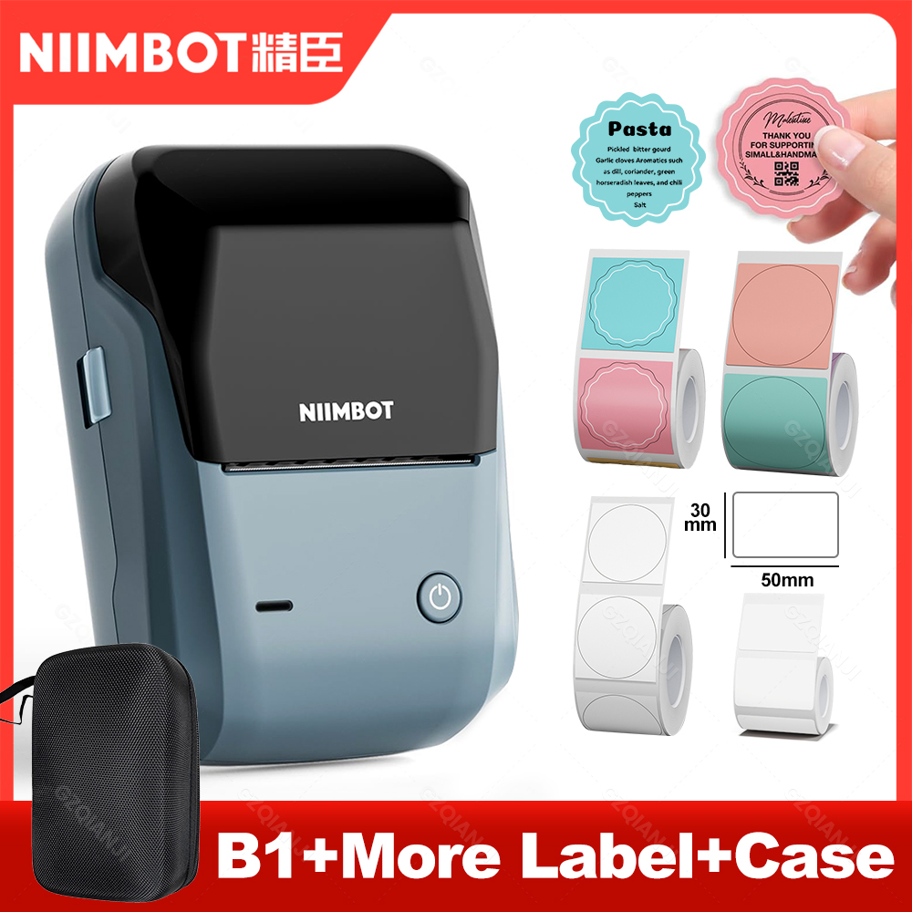 Niimbot B1 Label Printer — Bluetooth Thermal for $38