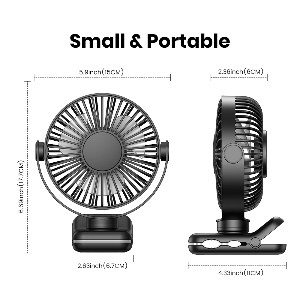 TOPK USB Clip Desk Fan Review detailed review photo 5